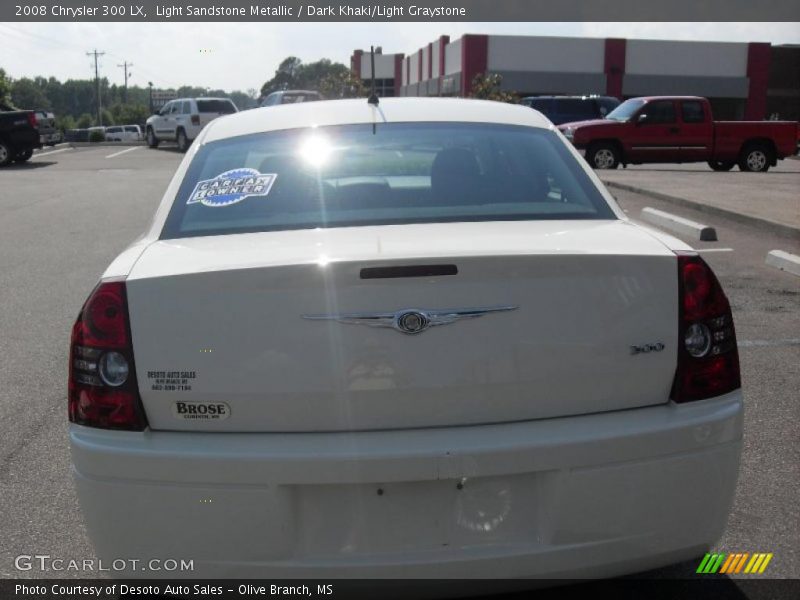 Light Sandstone Metallic / Dark Khaki/Light Graystone 2008 Chrysler 300 LX