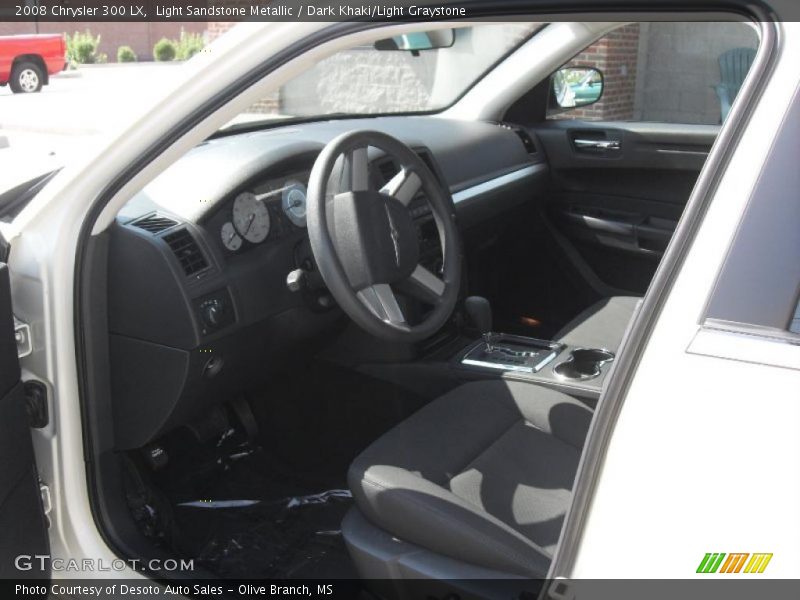 Light Sandstone Metallic / Dark Khaki/Light Graystone 2008 Chrysler 300 LX