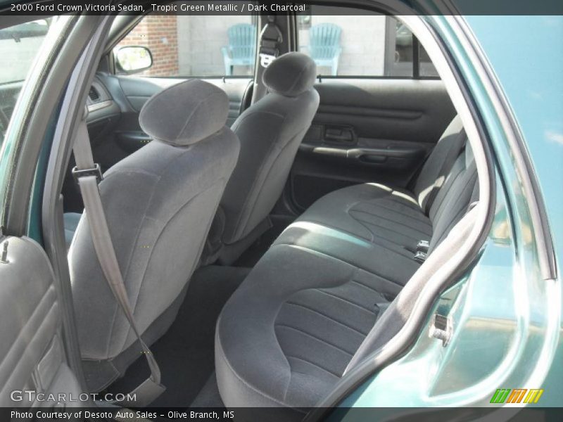 Tropic Green Metallic / Dark Charcoal 2000 Ford Crown Victoria Sedan