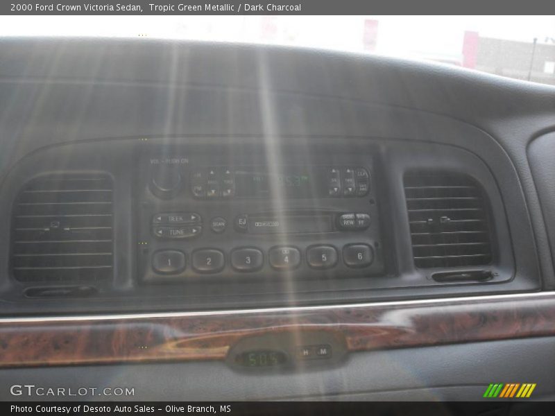Tropic Green Metallic / Dark Charcoal 2000 Ford Crown Victoria Sedan