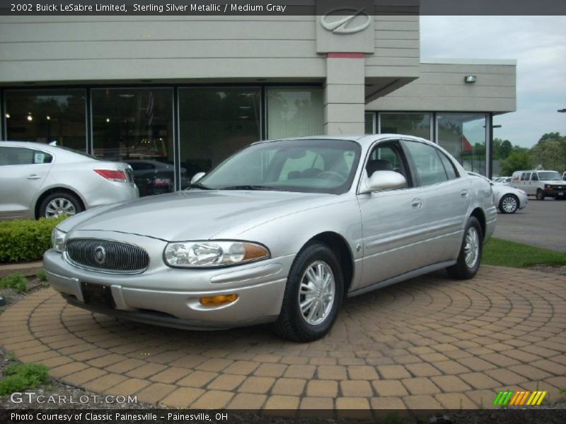 Sterling Silver Metallic / Medium Gray 2002 Buick LeSabre Limited