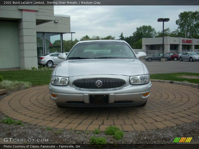 Sterling Silver Metallic / Medium Gray 2002 Buick LeSabre Limited