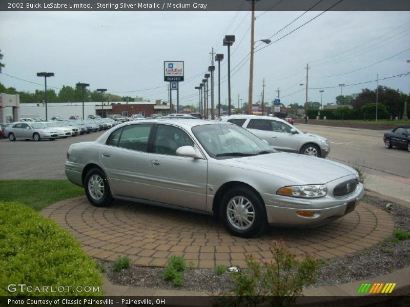 Sterling Silver Metallic / Medium Gray 2002 Buick LeSabre Limited