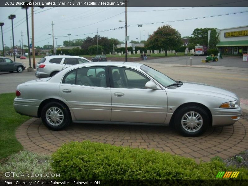 Sterling Silver Metallic / Medium Gray 2002 Buick LeSabre Limited