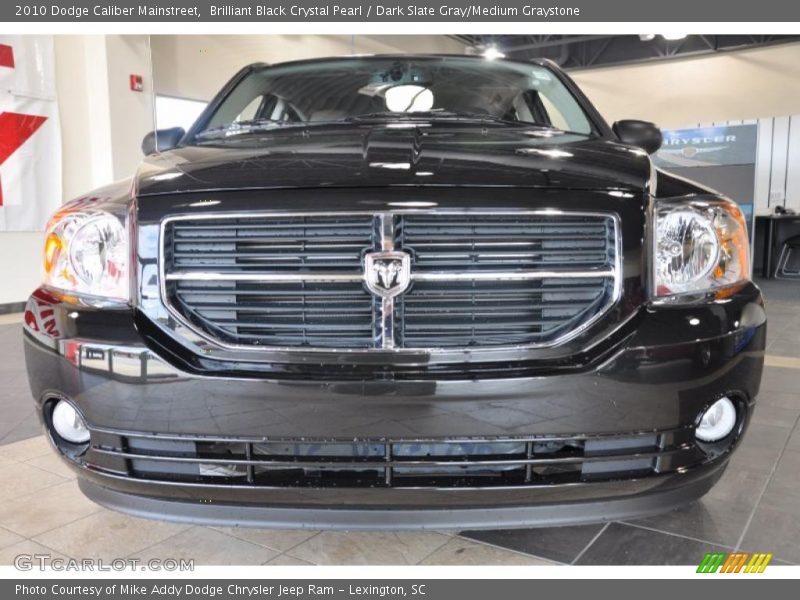 Brilliant Black Crystal Pearl / Dark Slate Gray/Medium Graystone 2010 Dodge Caliber Mainstreet
