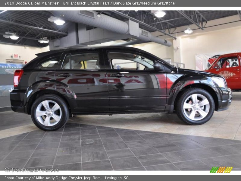 Brilliant Black Crystal Pearl / Dark Slate Gray/Medium Graystone 2010 Dodge Caliber Mainstreet