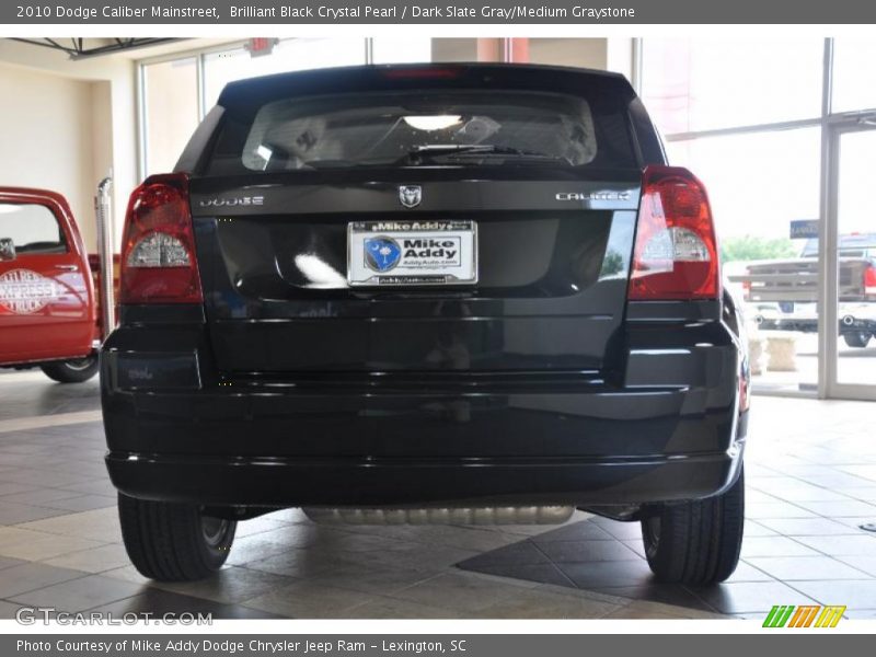 Brilliant Black Crystal Pearl / Dark Slate Gray/Medium Graystone 2010 Dodge Caliber Mainstreet