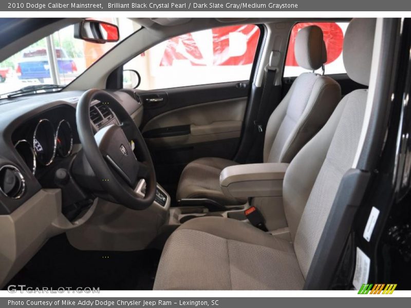 Brilliant Black Crystal Pearl / Dark Slate Gray/Medium Graystone 2010 Dodge Caliber Mainstreet