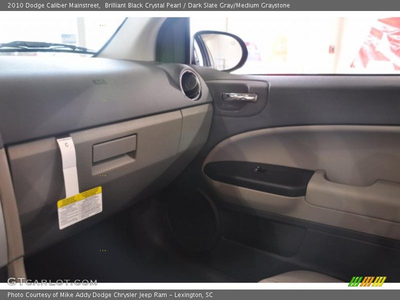 Brilliant Black Crystal Pearl / Dark Slate Gray/Medium Graystone 2010 Dodge Caliber Mainstreet