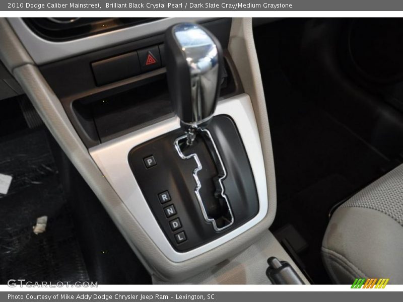 Brilliant Black Crystal Pearl / Dark Slate Gray/Medium Graystone 2010 Dodge Caliber Mainstreet
