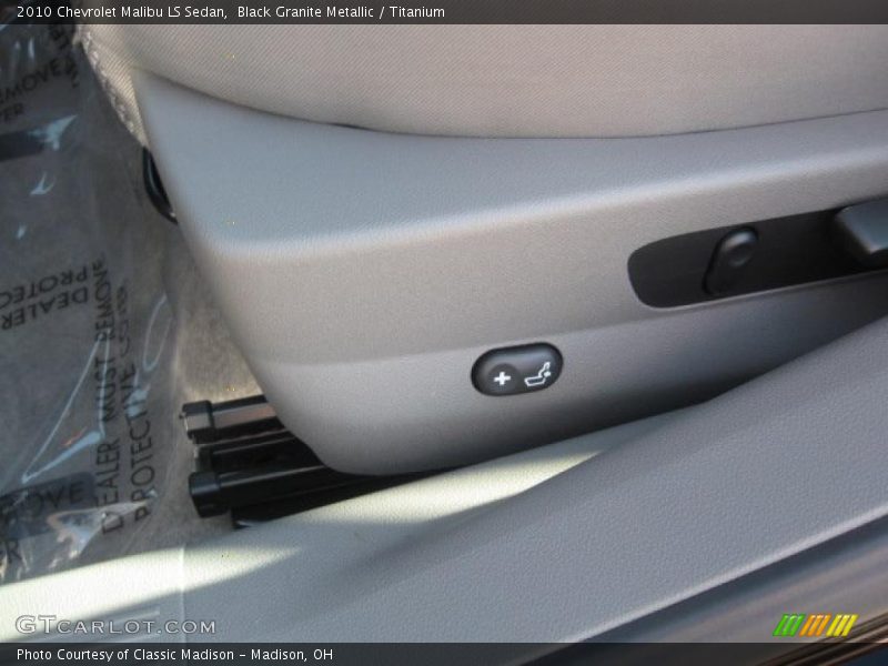 Black Granite Metallic / Titanium 2010 Chevrolet Malibu LS Sedan