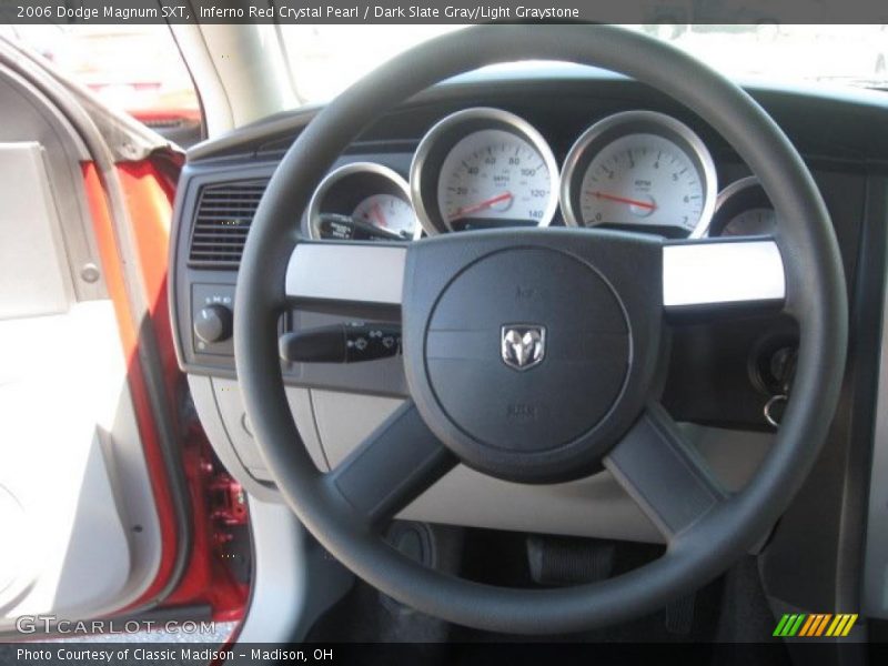Inferno Red Crystal Pearl / Dark Slate Gray/Light Graystone 2006 Dodge Magnum SXT