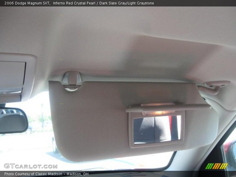 Inferno Red Crystal Pearl / Dark Slate Gray/Light Graystone 2006 Dodge Magnum SXT