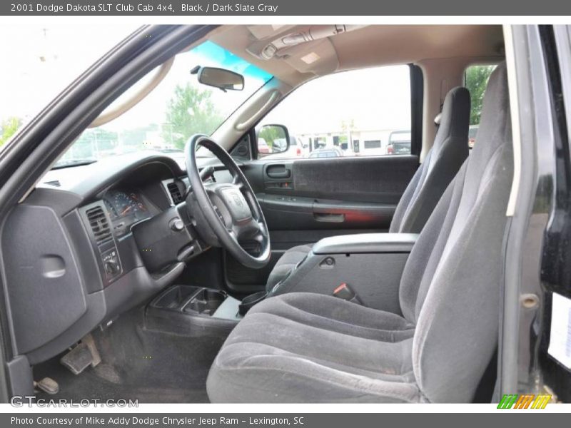 Black / Dark Slate Gray 2001 Dodge Dakota SLT Club Cab 4x4
