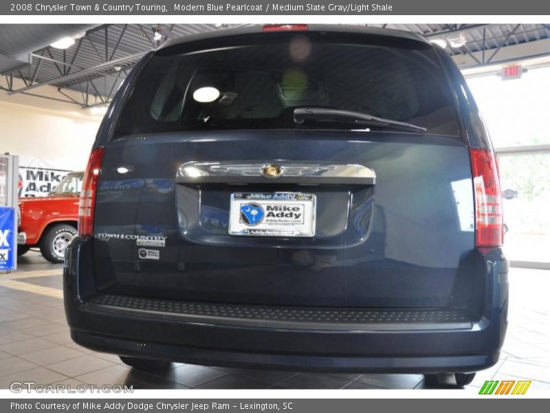 Modern Blue Pearlcoat / Medium Slate Gray/Light Shale 2008 Chrysler Town & Country Touring