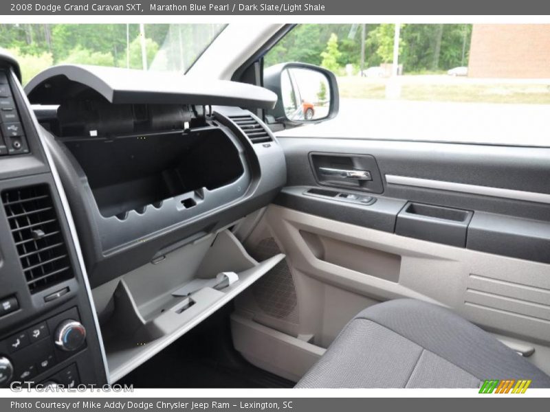 Marathon Blue Pearl / Dark Slate/Light Shale 2008 Dodge Grand Caravan SXT