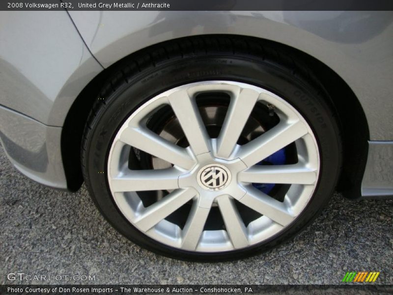 United Grey Metallic / Anthracite 2008 Volkswagen R32