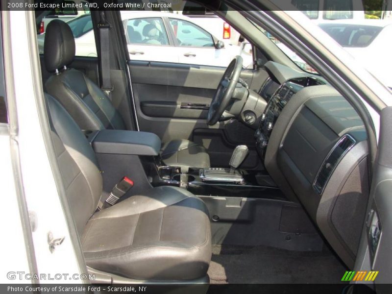 Oxford White / Charcoal 2008 Ford Escape Limited 4WD