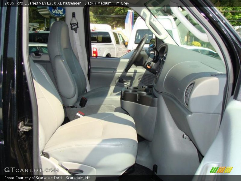 Black / Medium Flint Grey 2006 Ford E Series Van E350 XL Passenger