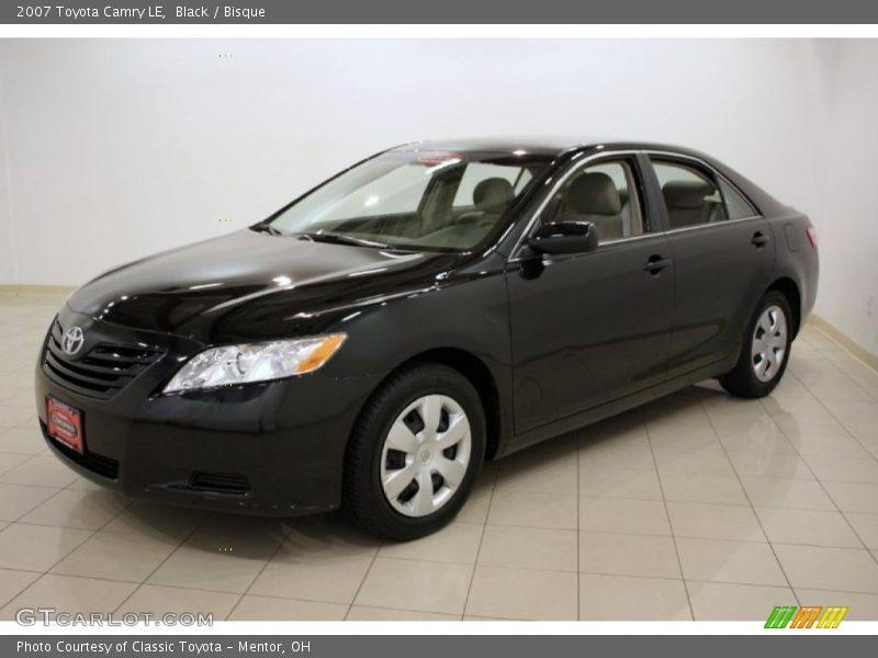Black / Bisque 2007 Toyota Camry LE