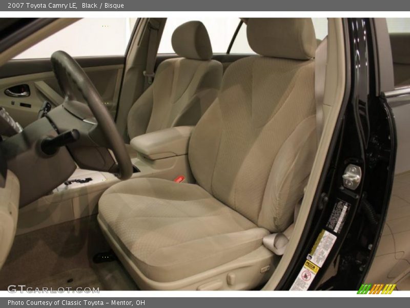 Black / Bisque 2007 Toyota Camry LE