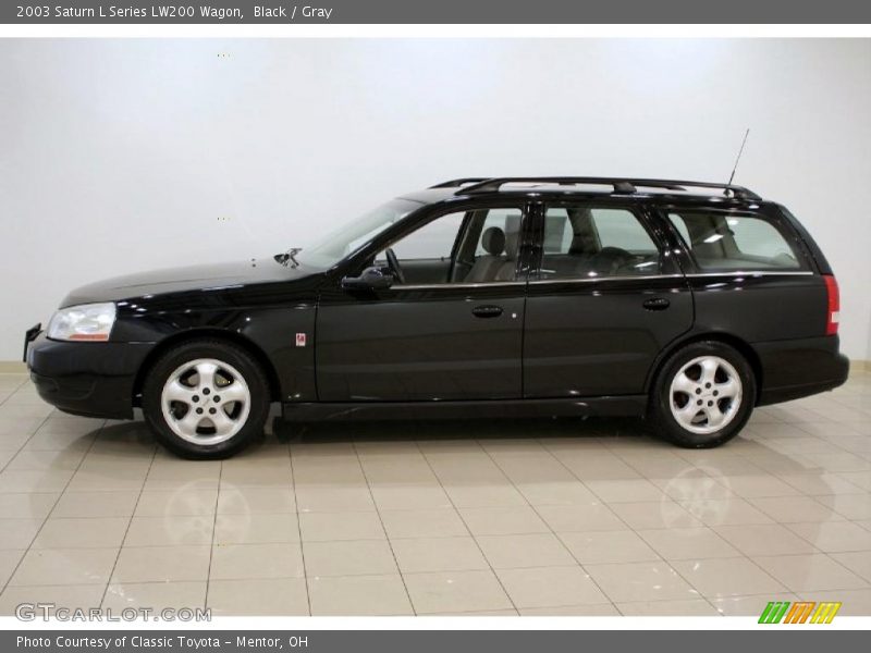 Black / Gray 2003 Saturn L Series LW200 Wagon