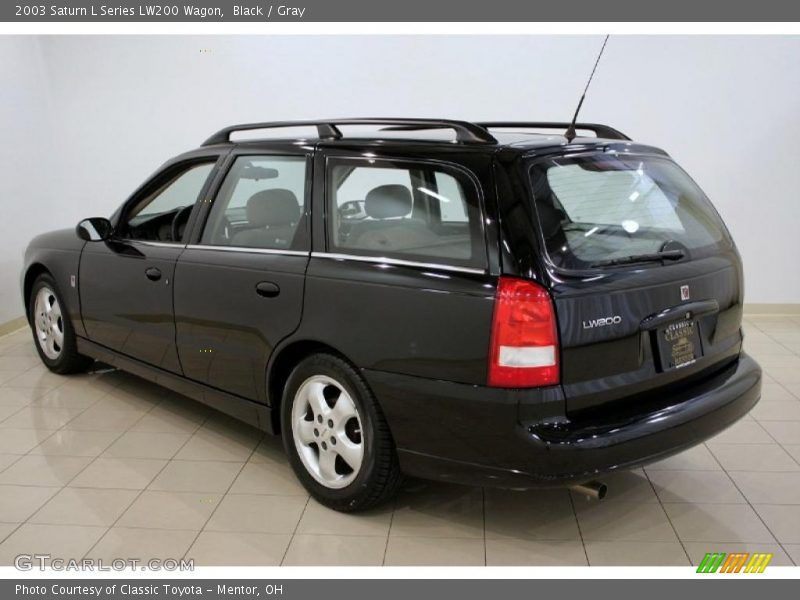 Black / Gray 2003 Saturn L Series LW200 Wagon