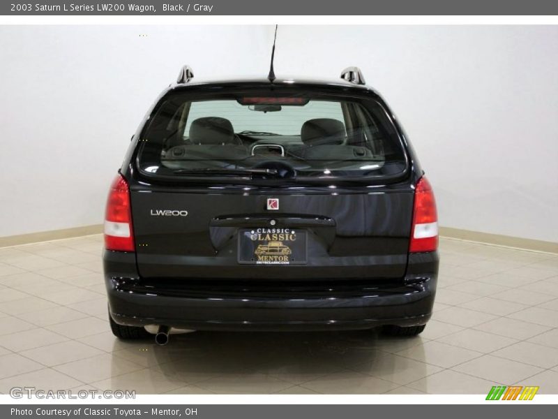 Black / Gray 2003 Saturn L Series LW200 Wagon