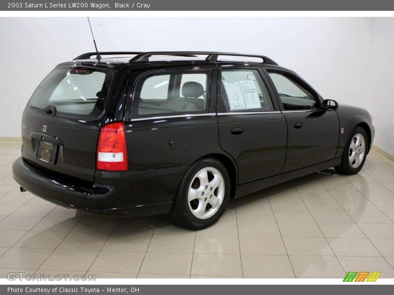 Black / Gray 2003 Saturn L Series LW200 Wagon