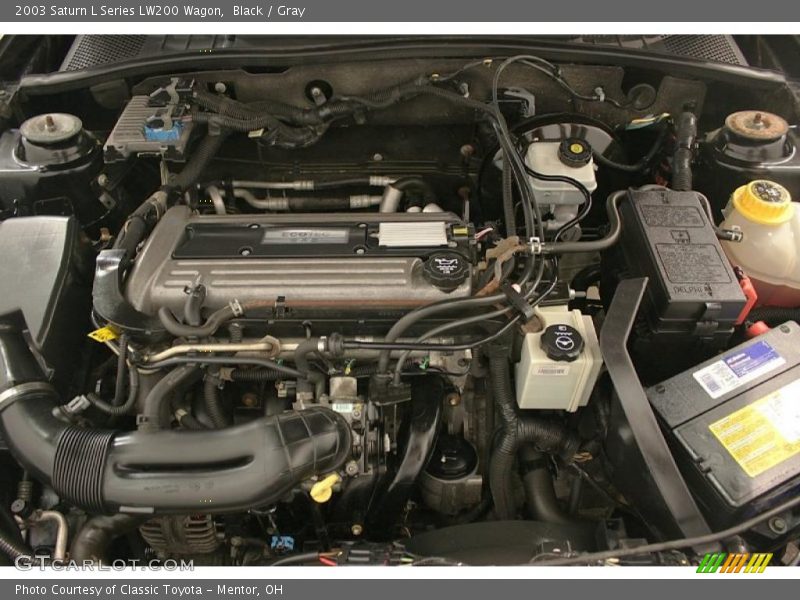 Black / Gray 2003 Saturn L Series LW200 Wagon