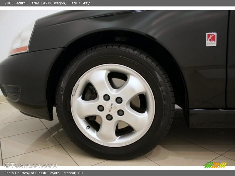 Black / Gray 2003 Saturn L Series LW200 Wagon