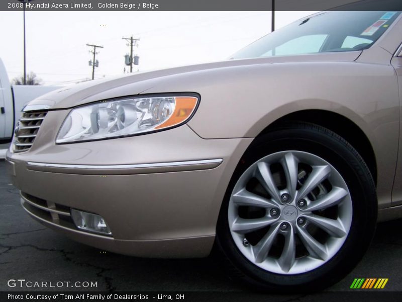 Golden Beige / Beige 2008 Hyundai Azera Limited