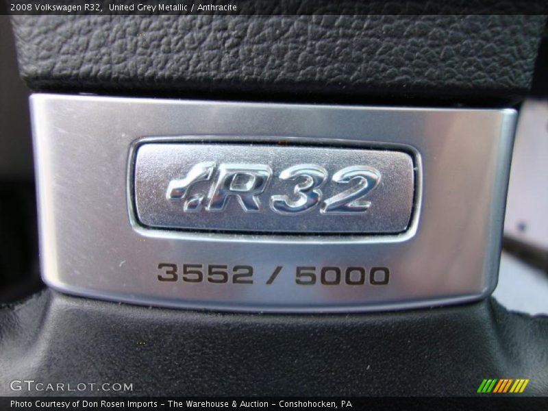 United Grey Metallic / Anthracite 2008 Volkswagen R32