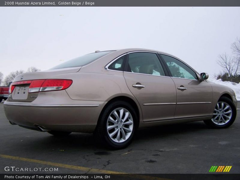 Golden Beige / Beige 2008 Hyundai Azera Limited