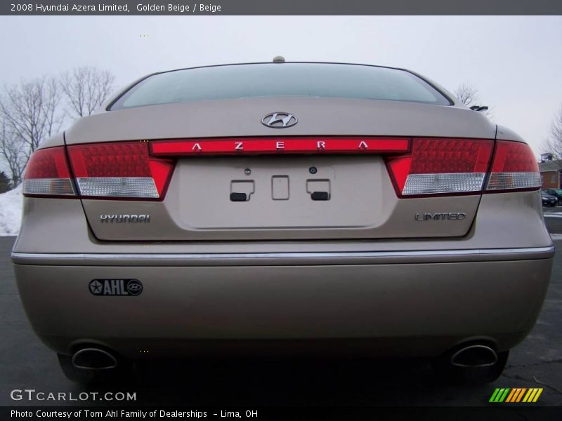 Golden Beige / Beige 2008 Hyundai Azera Limited