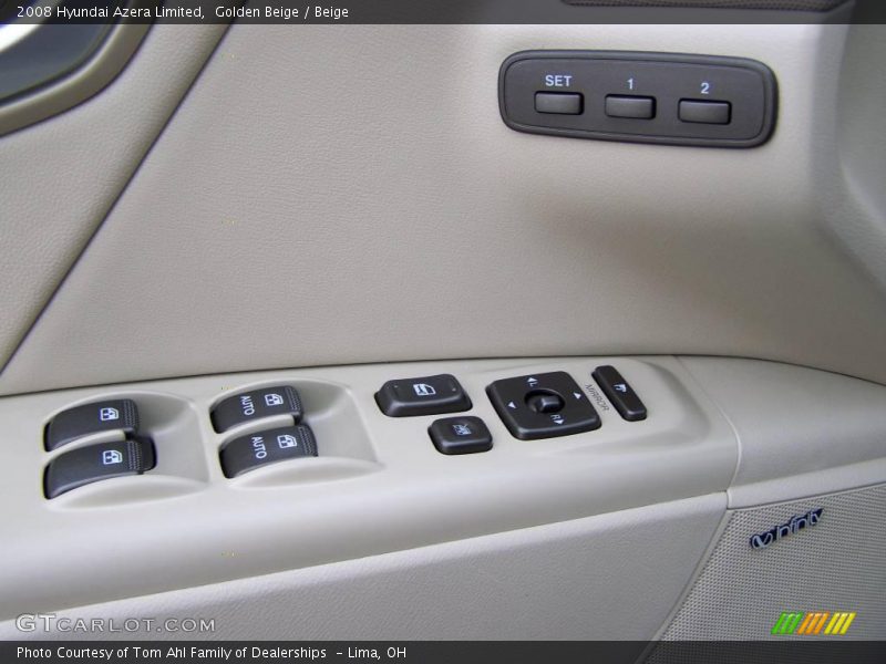 Golden Beige / Beige 2008 Hyundai Azera Limited