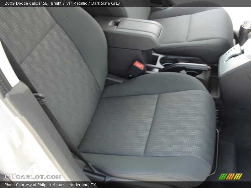 Bright Silver Metallic / Dark Slate Gray 2009 Dodge Caliber SE