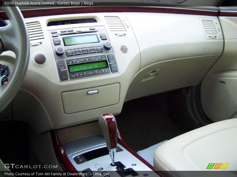 Golden Beige / Beige 2008 Hyundai Azera Limited