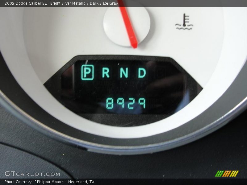 Bright Silver Metallic / Dark Slate Gray 2009 Dodge Caliber SE
