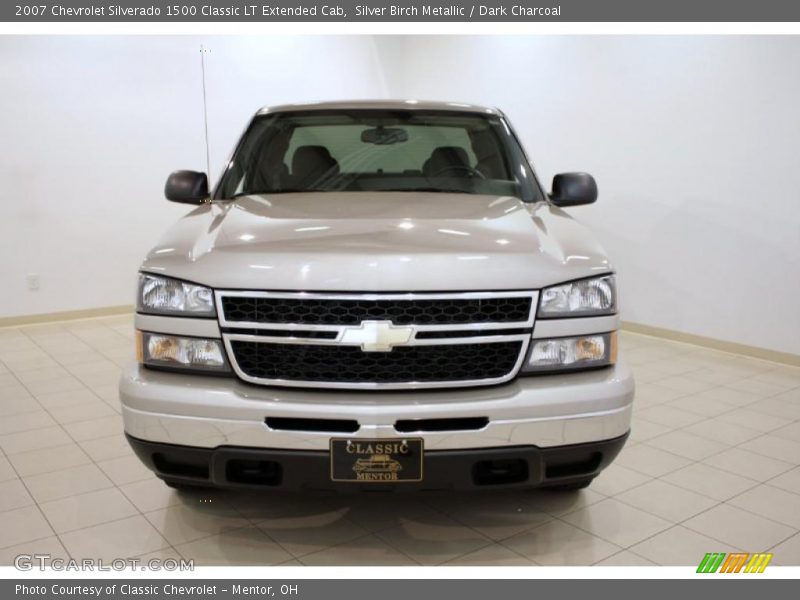 Silver Birch Metallic / Dark Charcoal 2007 Chevrolet Silverado 1500 Classic LT Extended Cab