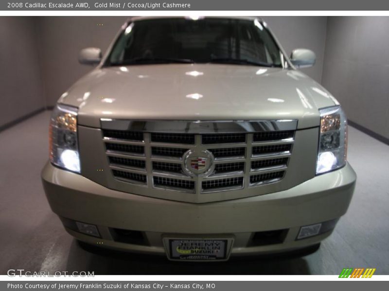 Gold Mist / Cocoa/Light Cashmere 2008 Cadillac Escalade AWD