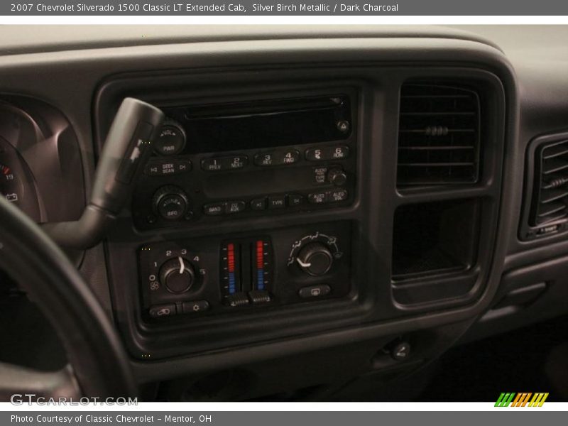 Silver Birch Metallic / Dark Charcoal 2007 Chevrolet Silverado 1500 Classic LT Extended Cab
