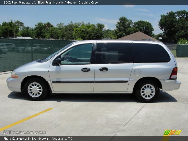 Silver Frost Metallic / Medium Graphite Grey 2002 Ford Windstar LX