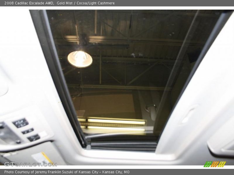 Gold Mist / Cocoa/Light Cashmere 2008 Cadillac Escalade AWD