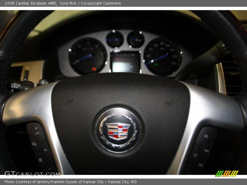 Gold Mist / Cocoa/Light Cashmere 2008 Cadillac Escalade AWD