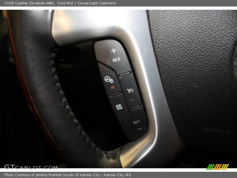 Gold Mist / Cocoa/Light Cashmere 2008 Cadillac Escalade AWD
