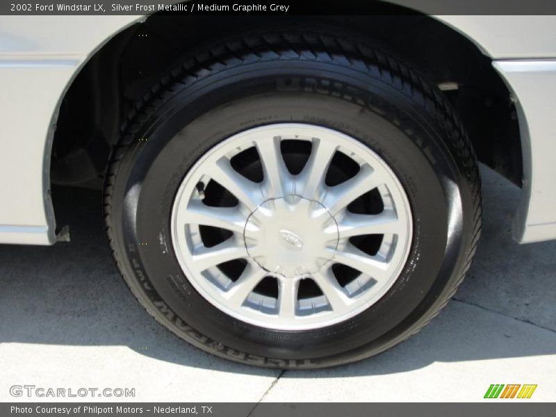 Silver Frost Metallic / Medium Graphite Grey 2002 Ford Windstar LX