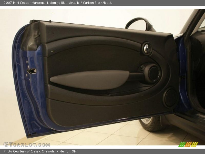 Lightning Blue Metallic / Carbon Black/Black 2007 Mini Cooper Hardtop