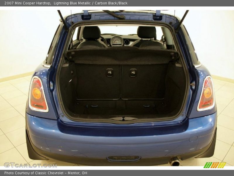 Lightning Blue Metallic / Carbon Black/Black 2007 Mini Cooper Hardtop