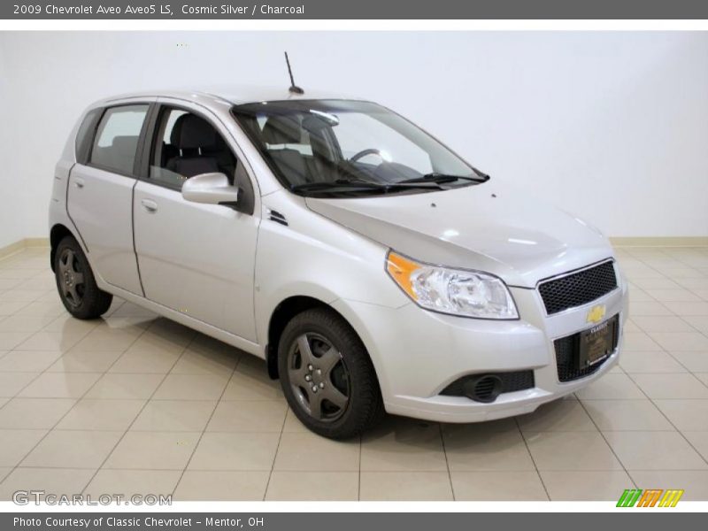 Cosmic Silver / Charcoal 2009 Chevrolet Aveo Aveo5 LS